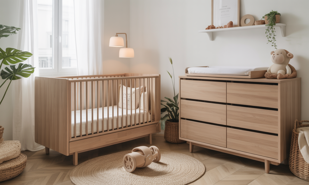 découvrez notre collection de mobilier pour chambre kids, spécialement conçu pour enfants et bébés. fabrication française garantissant qualité et sécurité pour un espace douillet et fonctionnel.