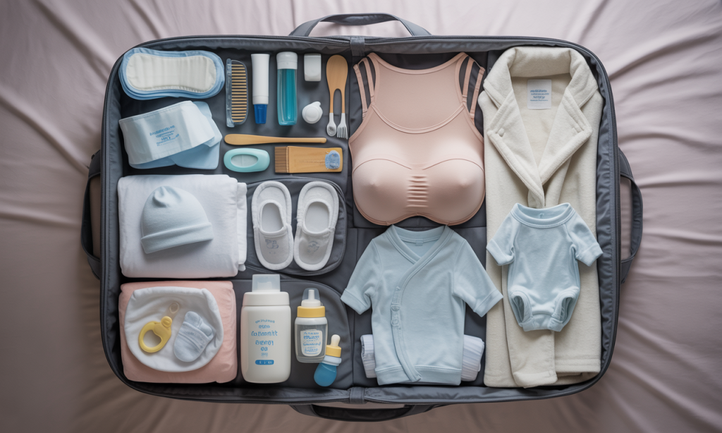découvrez la liste complète des essentiels à emporter dans votre sac de salle d'accouchement pour un maximum de confort et de sérénité pour maman et bébé.